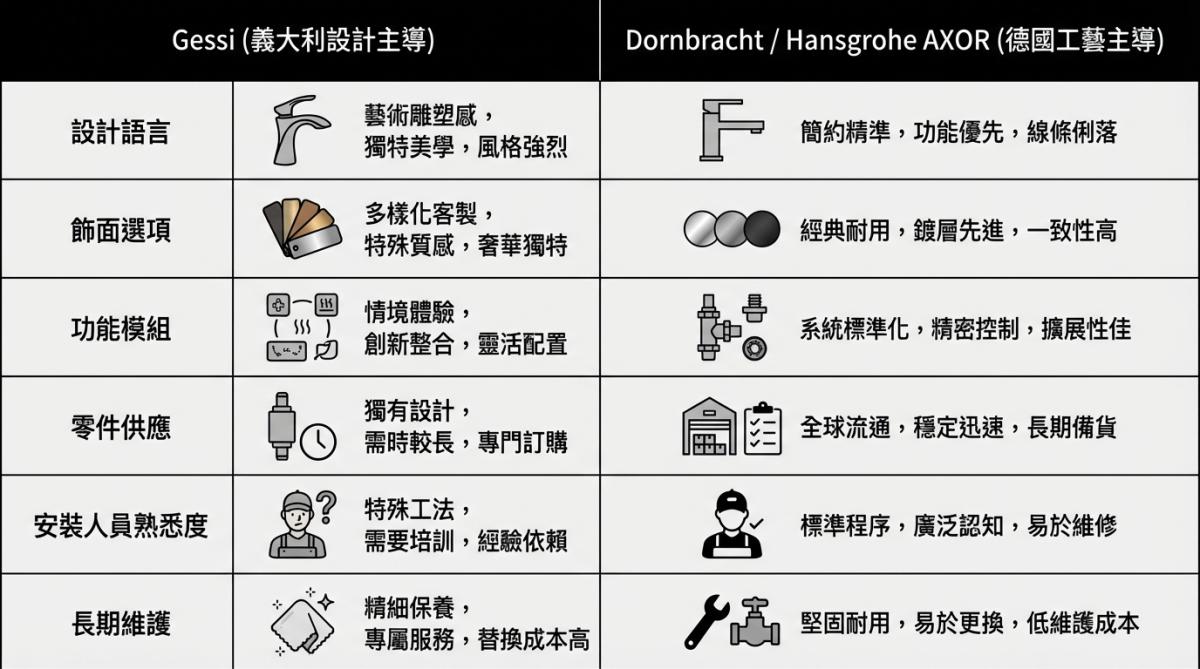 正在考慮 Gessi 的高價龍頭？一篇從功能與材質，客觀分析它與其他品牌的價值差異