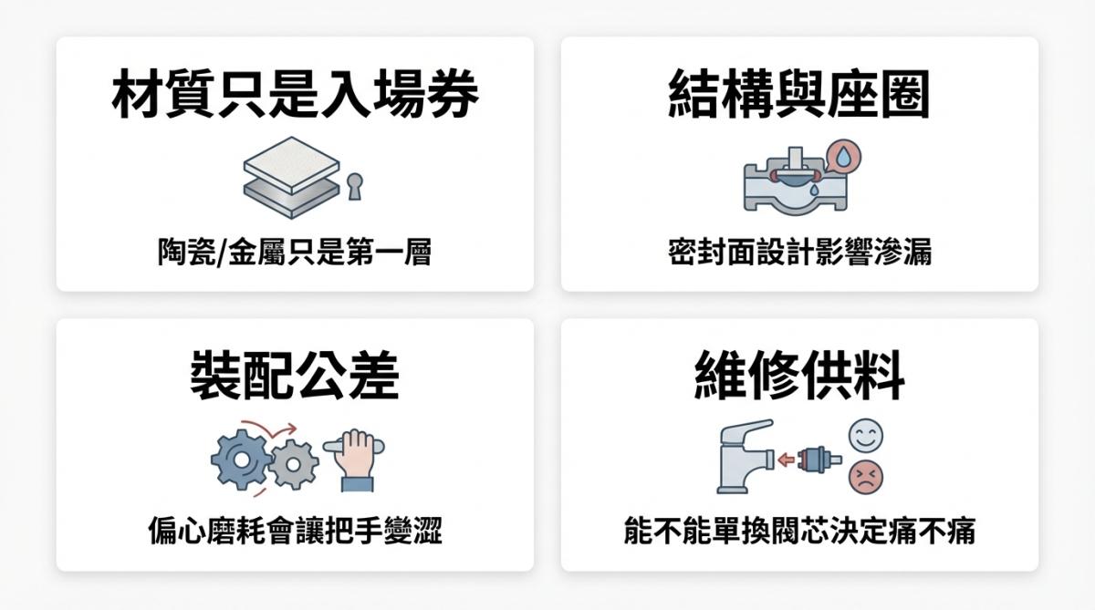 給偏好德系設計的屋主：一篇客觀比較 BLANCO 與其他品牌在閥芯耐用度上的差異