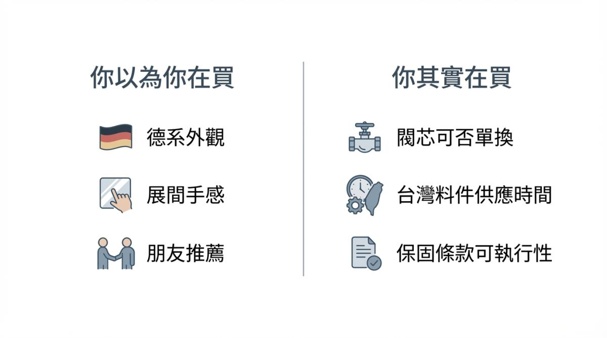 給偏好德系設計的屋主：一篇客觀比較 BLANCO 與其他品牌在閥芯耐用度上的差異